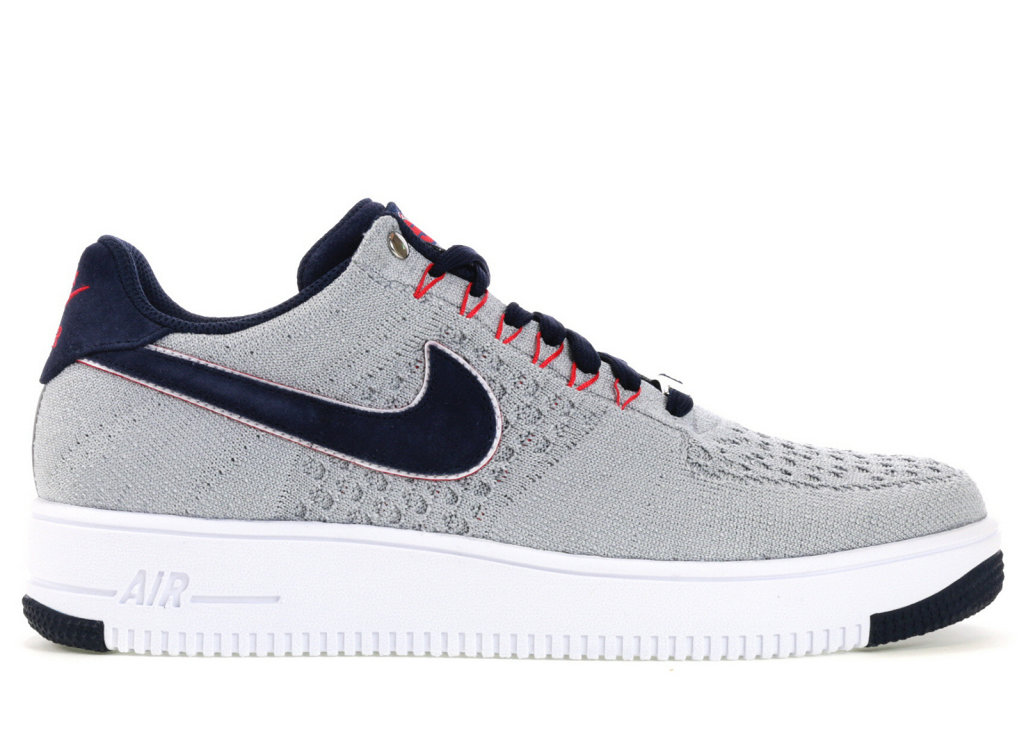 Nike Air Force 1 Low Ultra Robert Kraft Patriots Wolf Grey/University Red-White-College Blue (AH8425-001)