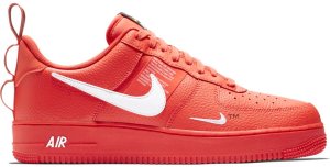 Nike Air Force 1 Low Utility Team Orange Team Orange/Black-Tour Yellow-White (AJ7747-800)