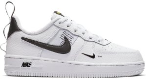 Nike Air Force 1 Low Utility White Black (PS) White/White-Black-Tour Yellow (AV4272-100)