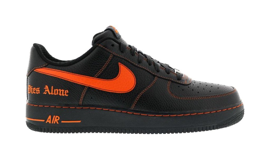 Nike Air Force 1 Low VLONE (2017) Black/Orange (AA5360-001)