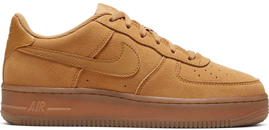 Nike Air Force 1 Low Wheat 2019 (GS) Wheat/Gum Light Brown-Wheat (BQ5485-700)