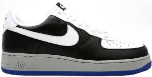 Nike Air Force 1 Low White Black Grey Royal (2008) White/White-Black-Medium Grey (315122-191)