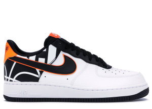 Nike Air Force 1 Low White Black Orange White/Black (823511-104)