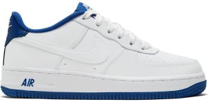 Nike Air Force 1 Low White Deep Royal Blue (GS) White/Deep Royal Blue-White (CD6915-102)