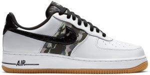 Nike Air Force 1 Low White Ripstop Camo Black Gum White/Black-Gum (CZ7891-100)