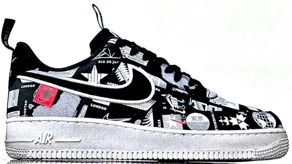 Nike Air Force 1 Low Worldwide Black/White (CZ5927-001)