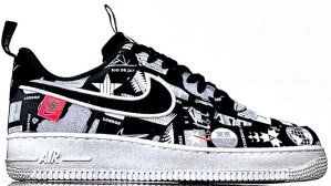 Nike Air Force 1 Low Worldwide Black/White (CZ5927-001)