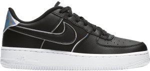 Nike Air Force 1 Low Y2K (GS) Black/Black-Black (BQ7042-001)