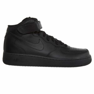 Nike  Air Force 1 Mid 07 Le Black Black (W) Black/Black (366731-001)