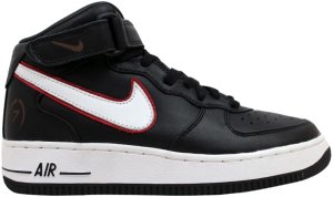 Nike Air Force 1 Mid Limited Michael Vick Black/White-Varsity Red (309062-011)