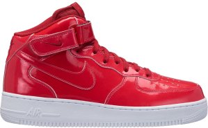 Nike Air Force 1 Mid Ultraviolet Siren Red Siren Red/Siren Red-White-White (AO0702-600)