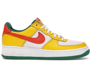 Nike Air Force 1 Low Notting Hill Carnival Yellow Zest/Orange Flash-White-Green (307334-781)