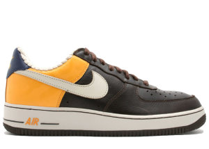 Nike Air Force 1 Premium Rens Baroque Brown/Pro Gold/Midnight Navy (313641-222)