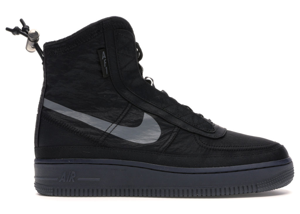 Nike Air Force 1 Shell Black (W) Black/Graphite (BQ6096-001)