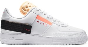 Nike Air Force 1 Type White Melon Tint White/Black-Melon Tint-Habanero Red (CZ7107-100)
