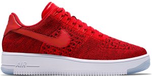 Nike  Air Force 1 Ultra Flyknit Low University Red University Red/White (817419-600)
