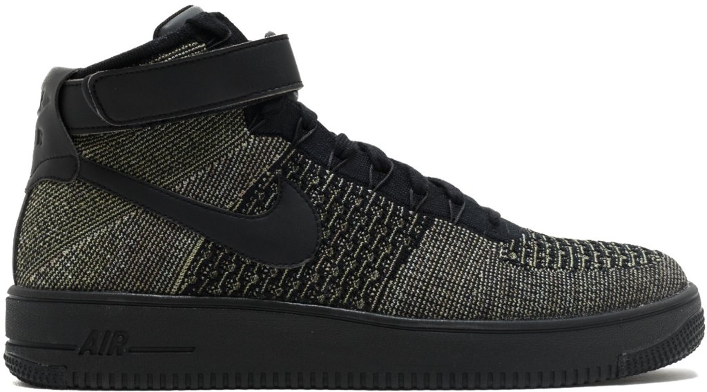 Nike Air Force 1 Ultra Flyknit Mid Palm Green Palm Green/Black-White (817420-301)