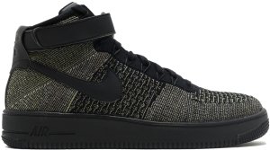 Nike  Air Force 1 Ultra Flyknit Mid Palm Green Palm Green/Black-White (817420-301)