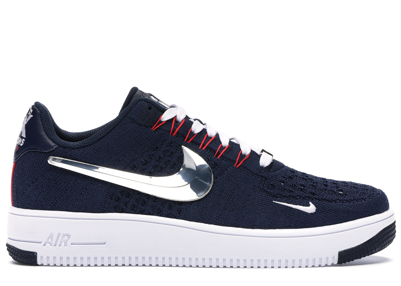 Nike Air Force 1 Ultra Flyknit Patriots 6X Champs College Navy