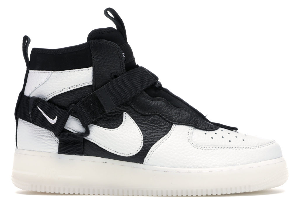 Nike Air Force 1 Utility Mid Orca Off White/Black-White (AQ9758-100)