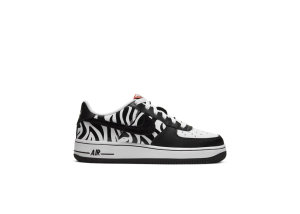 Nike Air Force 1 Zebra (GS) White/Black (CU4687-100)