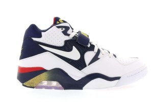 Nike Air Force 180 Olympic (2016) White/Midnight Navy-Metallic Gold-Varsity Red (310095 100)