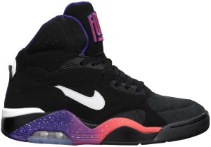 Nike  Air Force 180 Phoenix Suns Black/White-Court Purple-Rave Pink (537330-017)