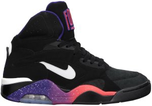 Nike Air Force 180 Phoenix Suns Black/White-Court Purple-Rave Pink (537330-017)