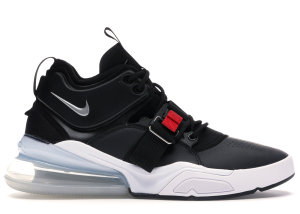 Nike Air Force 270 Black White Black/Chrome-White-University Red (AH6772-001)