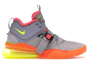 Nike  Air Force 270 Sherbert Atmosphere Grey/Total Orange-Hot Punch-Volt (AH6772-007)