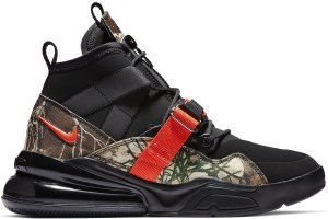 Nike  Air Force 270 Utility Realtree Black/Team Orange-Black (BV6071-001)