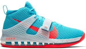 Nike  Air Force Max 2 Chicago All-Star (2020) Blue Fury/White-Bright Crimson (AV6243-400)