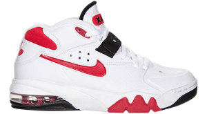 Nike  Air Force Max White White/Varsity Red/Black (315065-161)