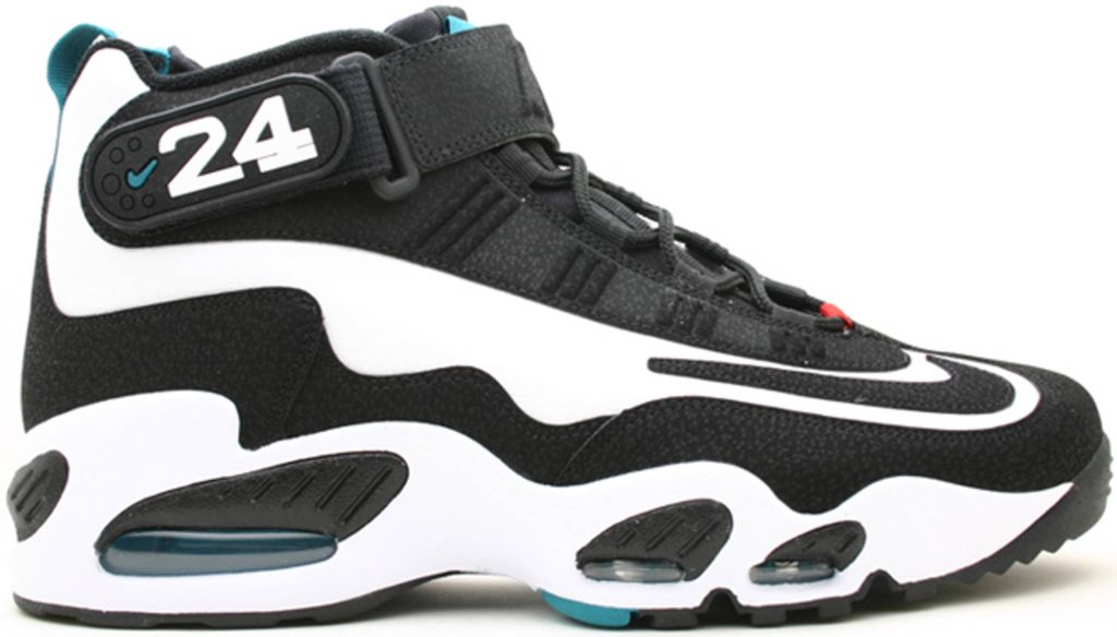 Nike Air Griffey Max 1 Fresh Water (2009) White/Fresh Water-Varsity Red-Black (354912-101)