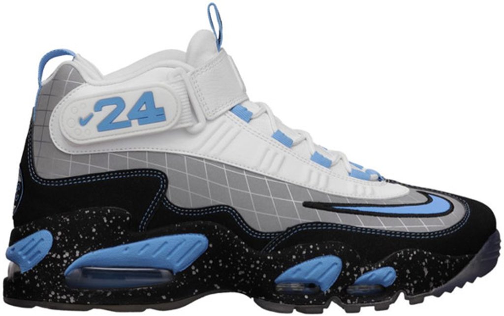 Nike Air Griffey Max 1 MLB All-Star (2013) Metallic Silver/University Blue-Black-White (623911-001)