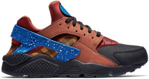 Nike  Air Haurache Campfire Pack Dark Cayenne/Blue Spark-Black-Cognac-Anthracite-Gold Suede (704830-600)