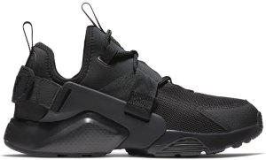 Nike  Air Huarache City Low Triple Black (W) Black/Black-Black (AH6804-003)