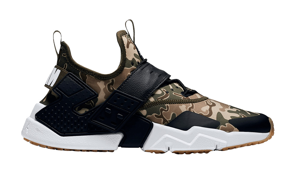Nike Air Huarache Drift Camo Olive Canvas/Black/Canteen (AH7335-301)