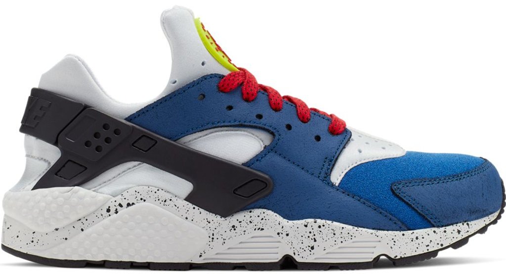 Nike Air Huarache Run Indigo Force Volt Indigo Force/Volt-University Red-Black-White (704830-404)