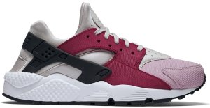 Nike Air Huarache Run Light Bone Noble Red (W) Light Bone/Black-Noble Red-Plum Fog (683818-006)