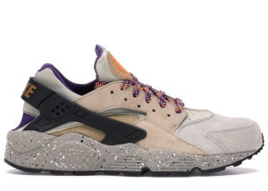 Nike  Air Huarache Run Mowabb Linen Linen/Black-Court Purple-Golden Beige (704830-200)