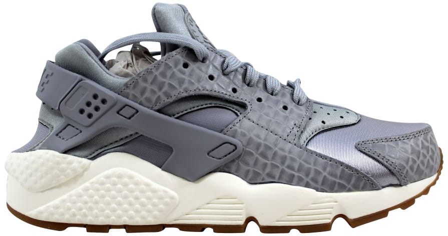 Nike Air Huarache Run Premium Wolf Grey/Wolf Grey-Sail (W) Wolf Grey/Wolf Grey-Sail (683818-012)