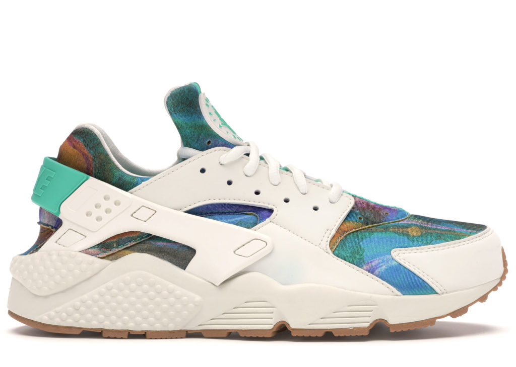 Nike Air Huarache Run Print Alternate Galaxy Sail/Menta-Hyper Crimson (AQ0533-100)