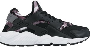 Nike Air Huarache Run Print Camo Black (W) Black/Cool Grey (725076-003)