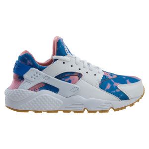 Nike Air Huarache Run Print White Blue Nebula-Blue Nebula (W) White/Blue Nebula-Blue Nebula (AQ0551-100)