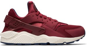 Nike  Air Huarache Run Team Red Team Red/Team Red-Midnight Navy-Sail (318429-608/318429-606)