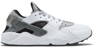 Nike Air Huarache Run White Wolf Grey Black White/Wolf Grey-Black-Cool Grey (318429-101)