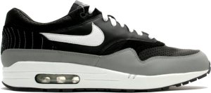 Nike Air Max 1 Air U Breathe Black/White-Medium Grey (314252-011)