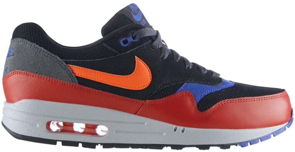 Nike Air Max 1 Black Hyper Crimson Black/Hyper Crimson-Red Clay (537383-017)