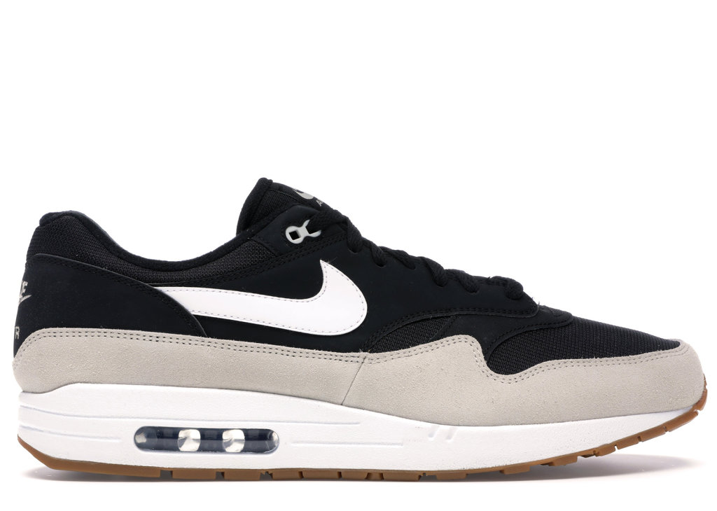 Nike Air Max 1 Black Light Bone White Black/Light Bone-White (AH8145-009)